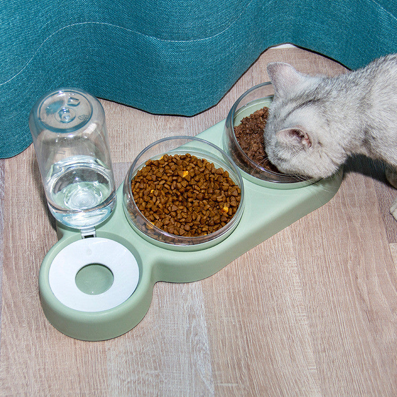 Automatic Pet Feeder & Water Fountain