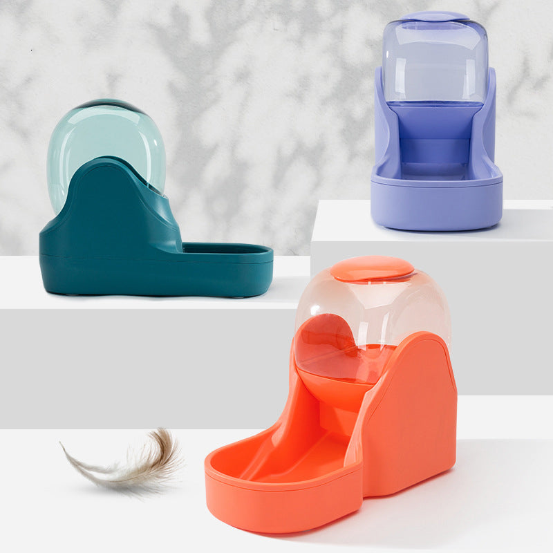Automatic Pet Drinking Fountain & Feeder