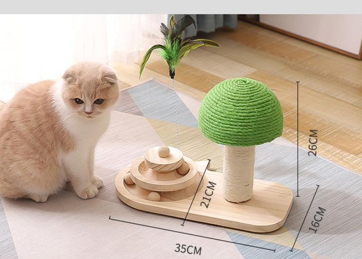 Interactive Cat Tree & Scratching Post
