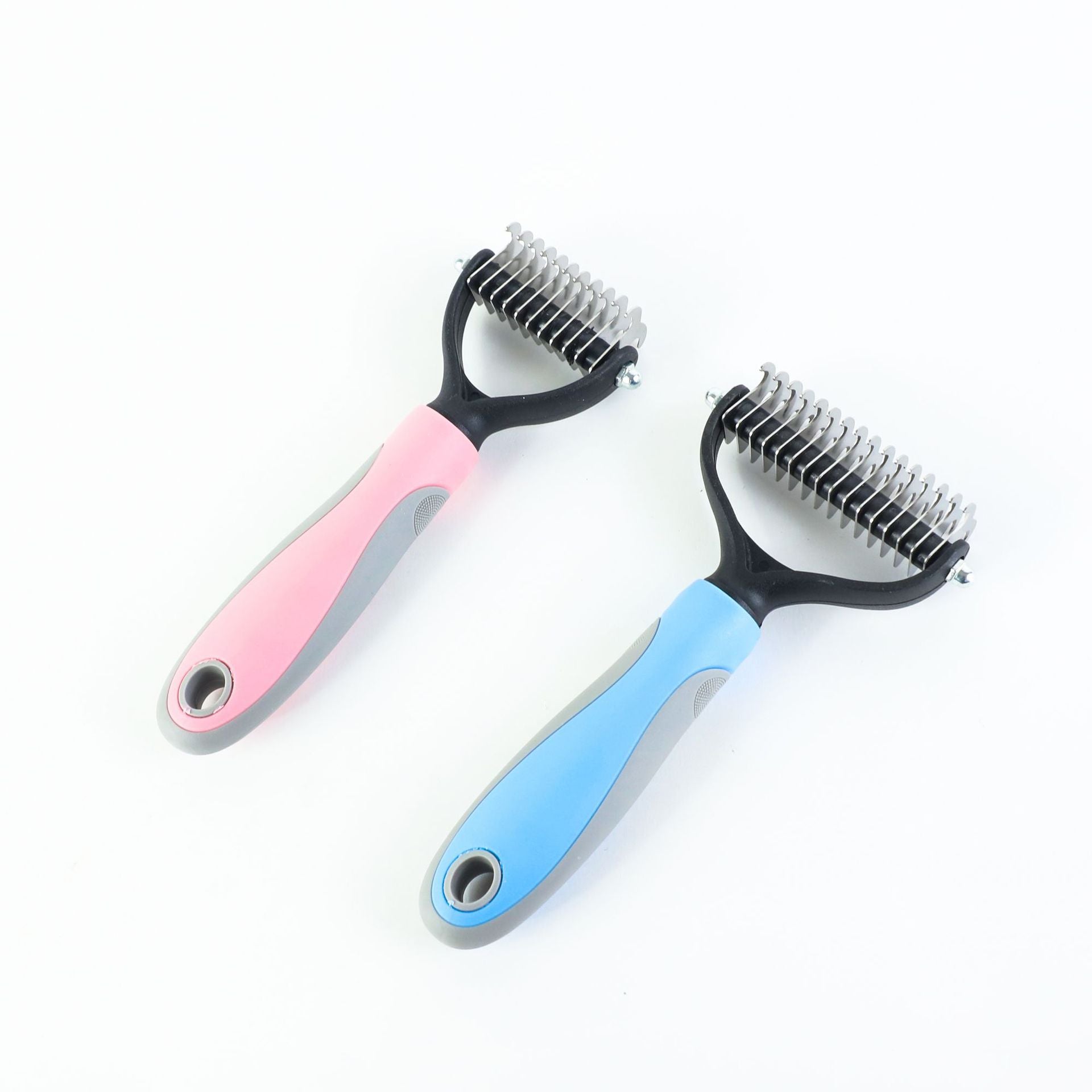 Double-Sided Stainless Pet Brush