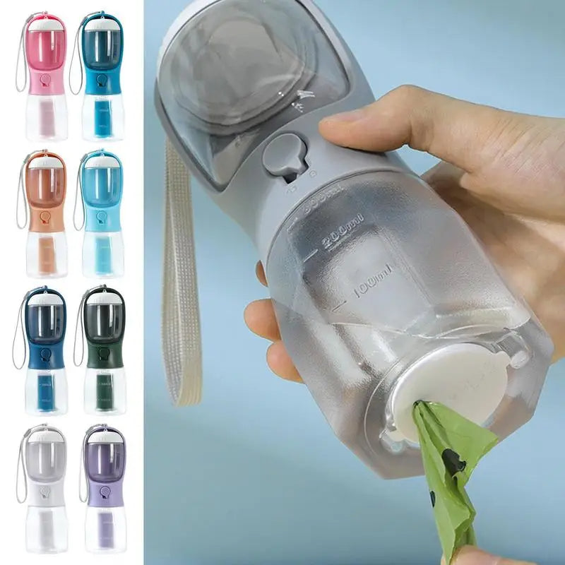 3-in-1 Portable Pet Water Bottle