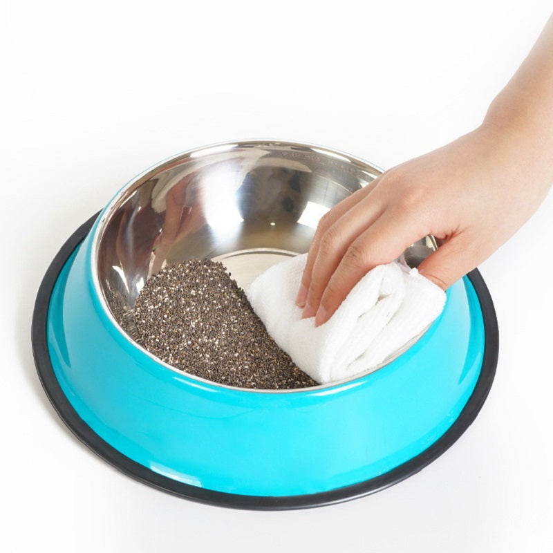 Stainless Steel Pet Bowl with Non-Slip Base