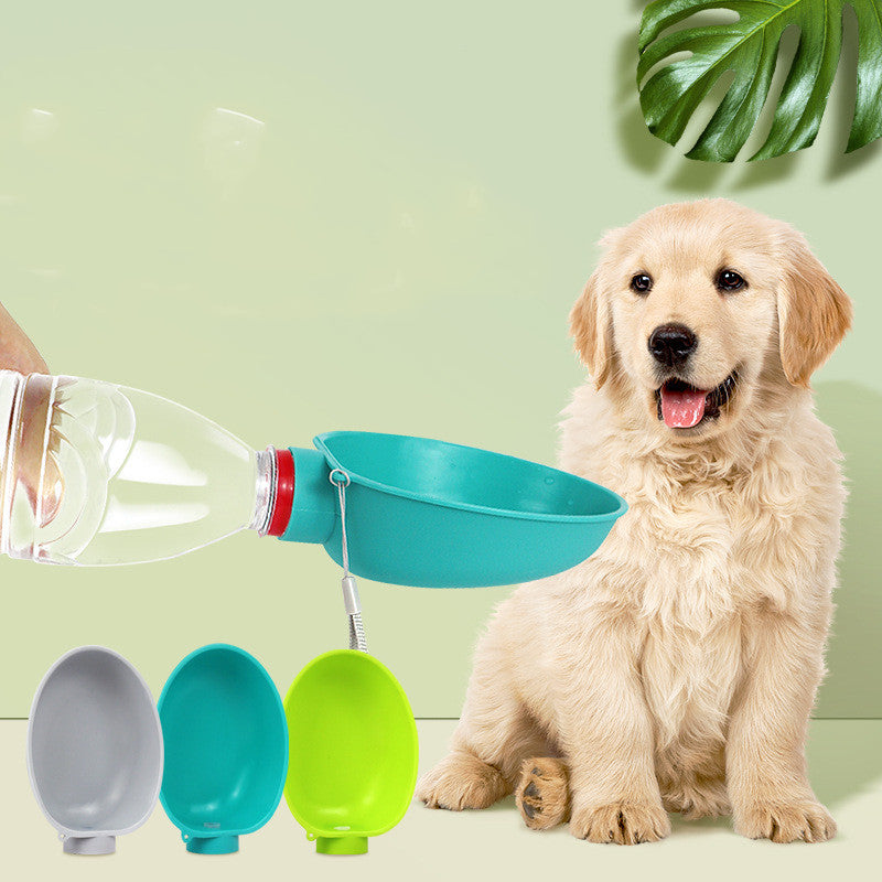 Portable Dog Water Bottle & Bowl