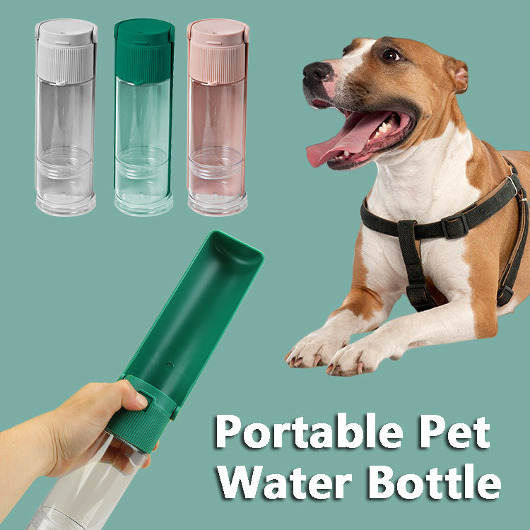 Portable Pet Water Bottle & Feeder