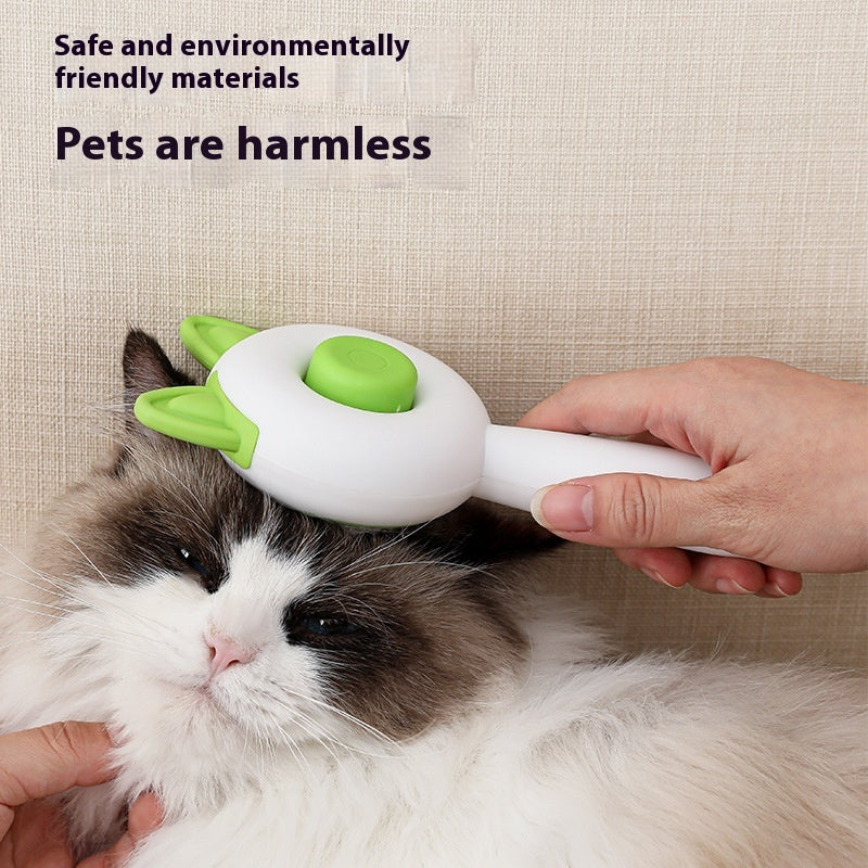 Self-Cleaning Pet Hair Remover Brush