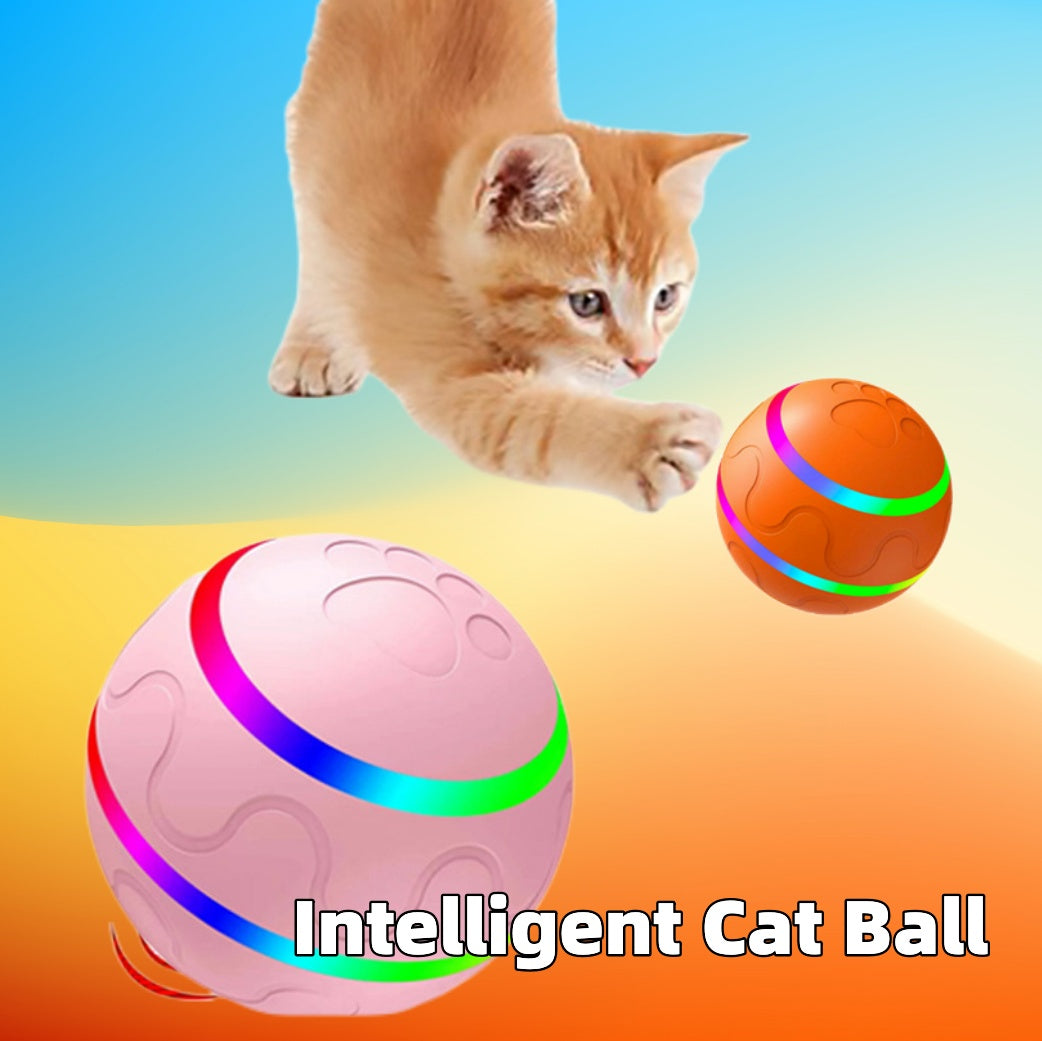Automatic Self-Rotating Cat Ball
